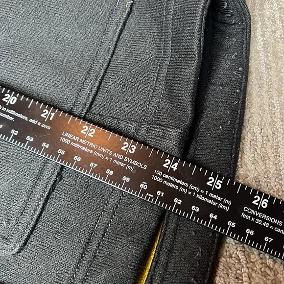 Royal Robbins brown grey full zip hooded knit jacket SZ S - Picture 10 of 11